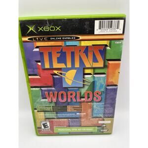 Star Wars Clone Wars Tetris Worlds ORIGINAL Microsoft Xbox 2003 Complete Box CIB